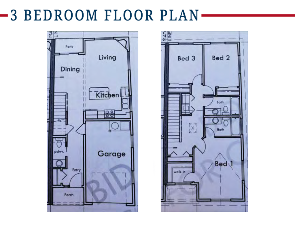 Riverbend Off Broad (Phase 2): 3-bedroom floor plan