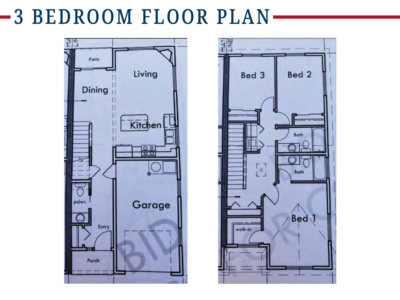 Riverbend Off Broad (Phase 2): 3-bedroom floor plan
