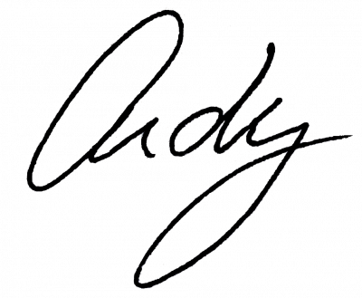 Andy Kight - handwritten signature