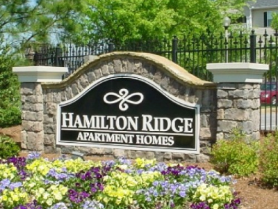 Hamilton Ridge - sign