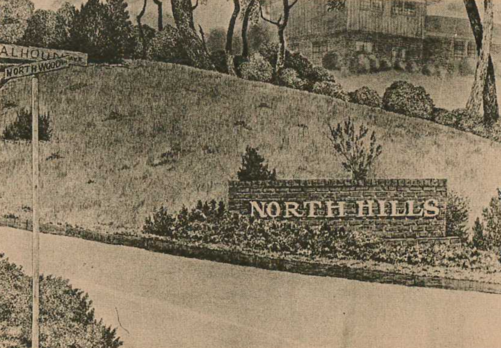 North Hills - entrance - Robert Redden