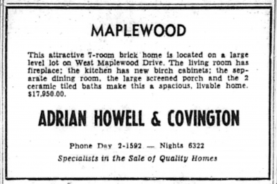 Adrian Howell & Covington - Maplewood home for sale
