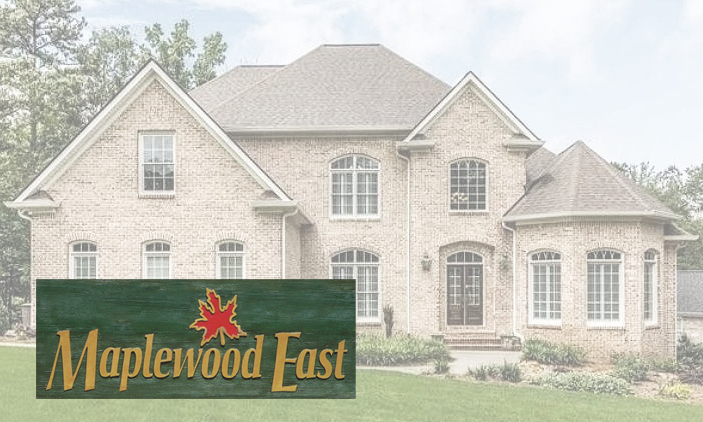 Maplewood East house - logo overlay